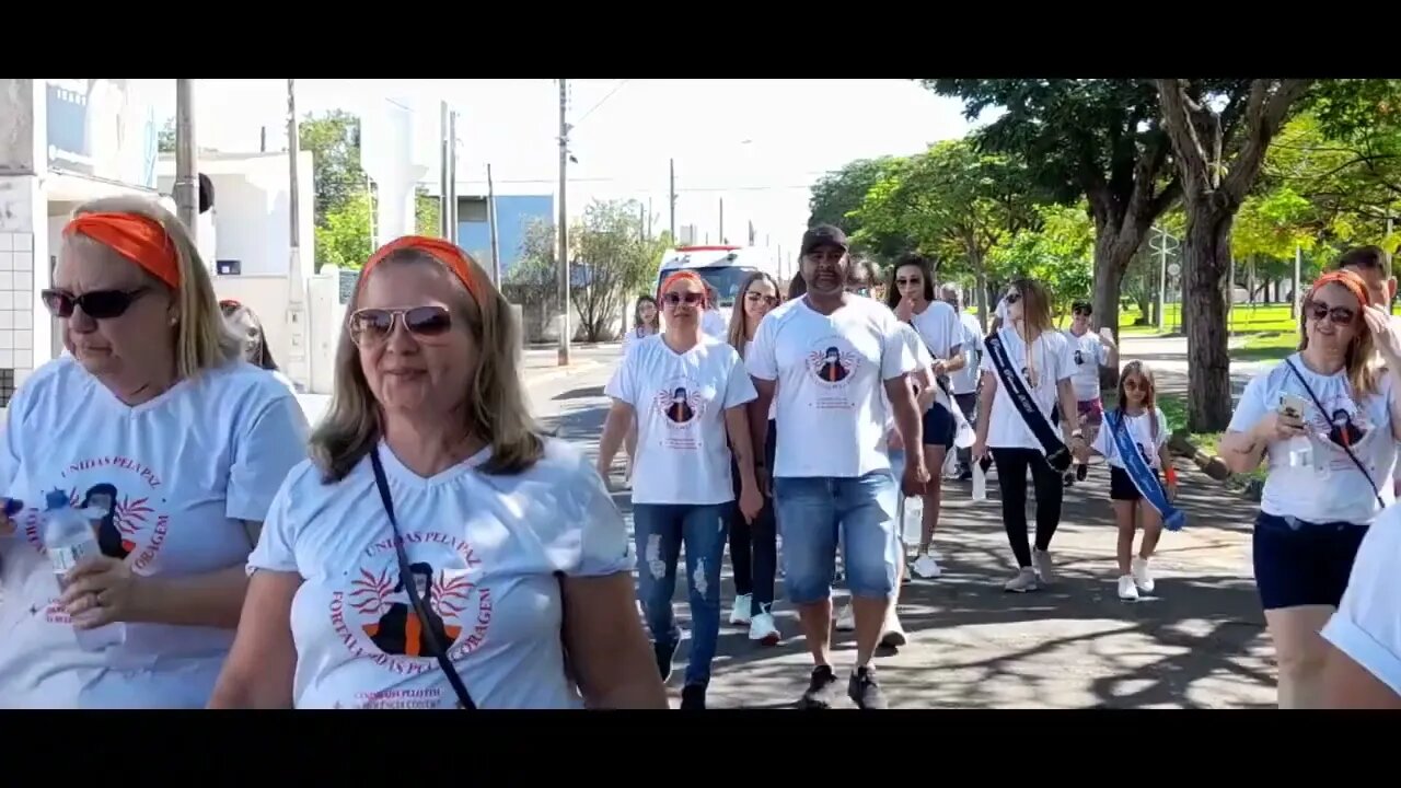 CAMINHADA PELO FIM DA VIOLÊNCIA CONTRA AS MULHERES E MENINAS - ARTUR NOGUEIRA SP