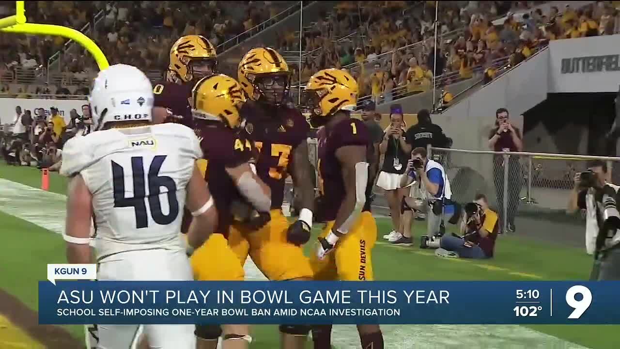 Arizona State 1-Year Bowl Ban