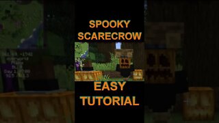 Minecraft: How To Make A Scarecrow