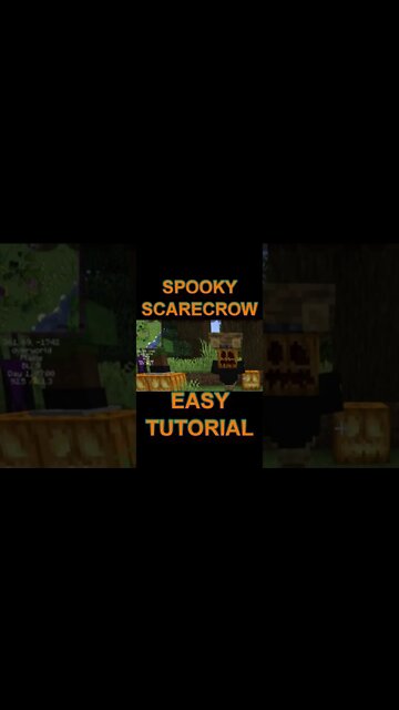 Minecraft: How To Make A Scarecrow
