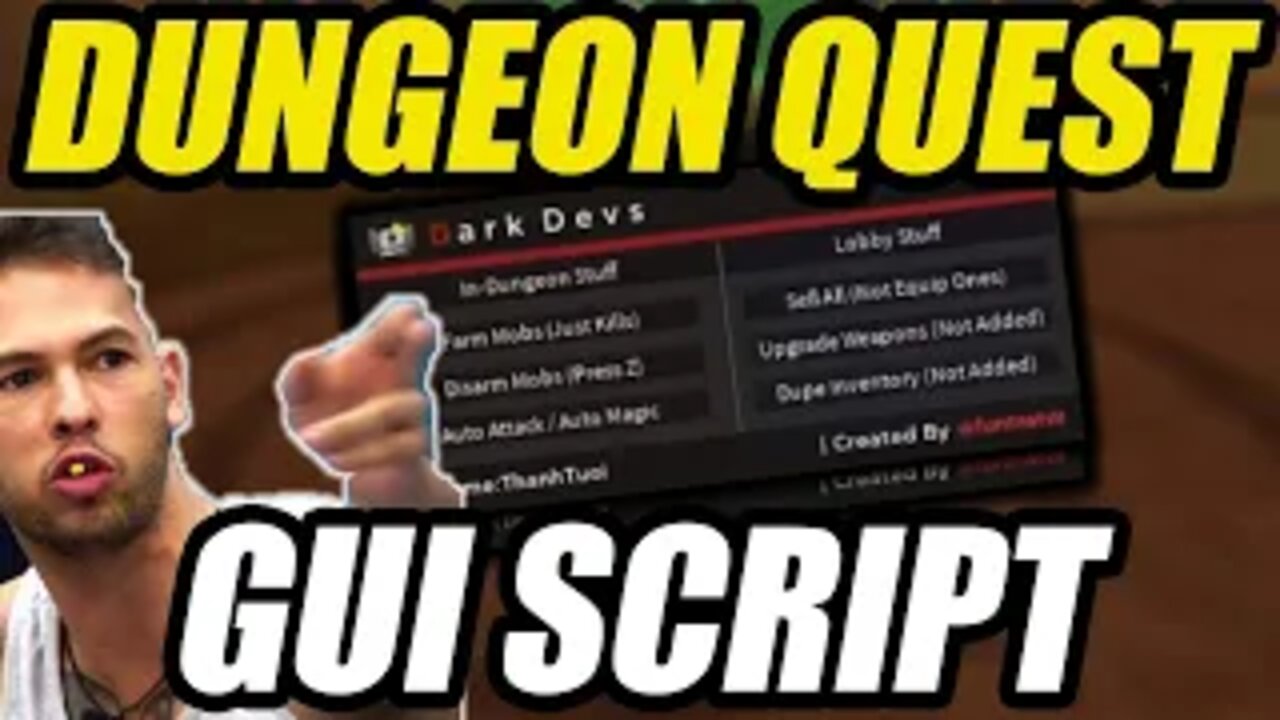 ROBLOX Dungeon Quest Script GUI Hack | Auto Farm! | *PASTEBIN, 2022*