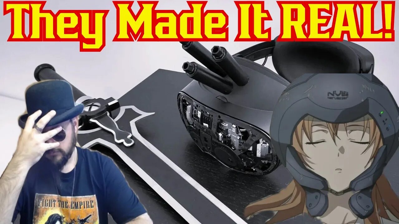 Oculus Rift Founder Designs DEADLY Headset Based On Sword Art Online Manga And Anime.