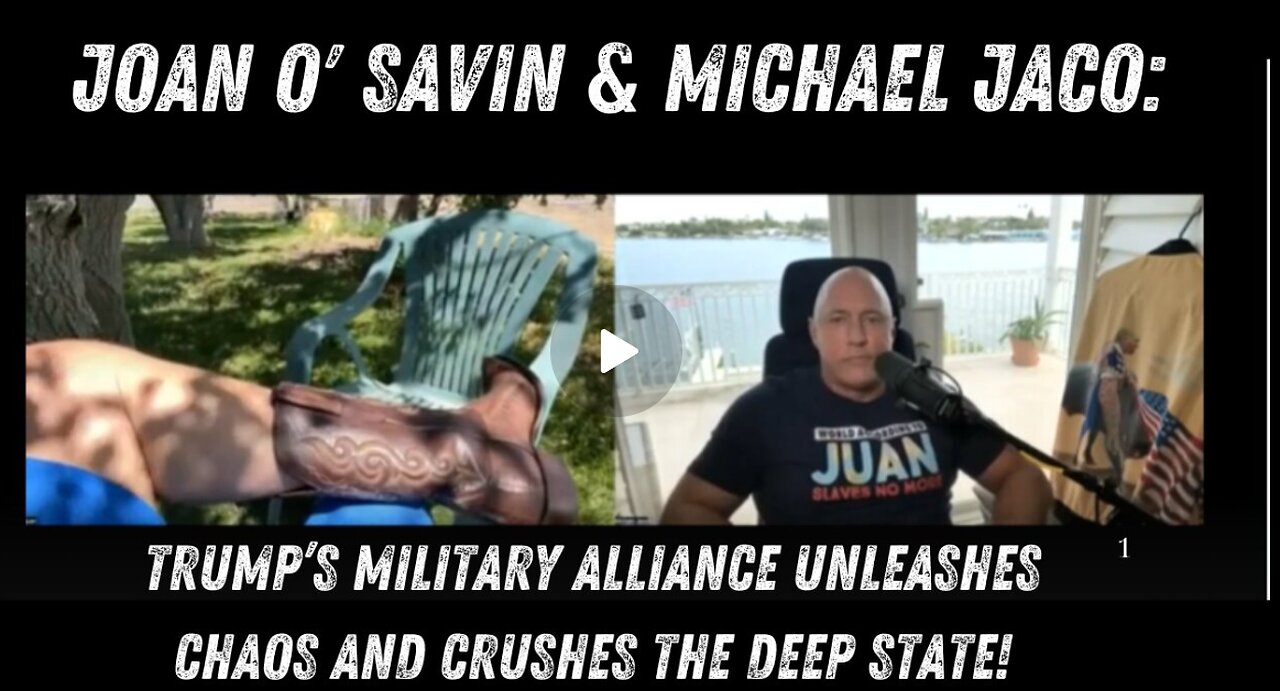 Joan O' Savin- Trump’s Military Alliance Unleashes Chaos And Crushes The Deep State!!! Dec 2024