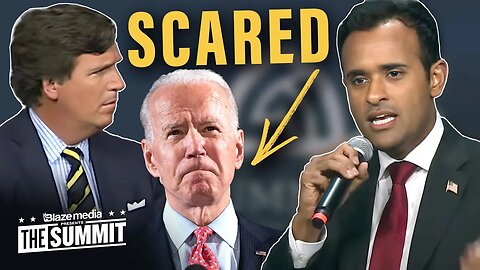 Vivek to Tucker: They Will NOT LET Biden to Run Against Me