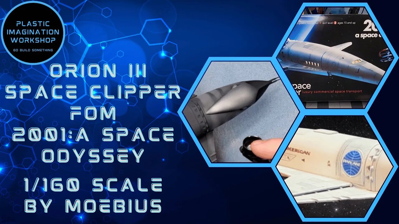 Custom “Orion III Space Clipper” Scale Model Build