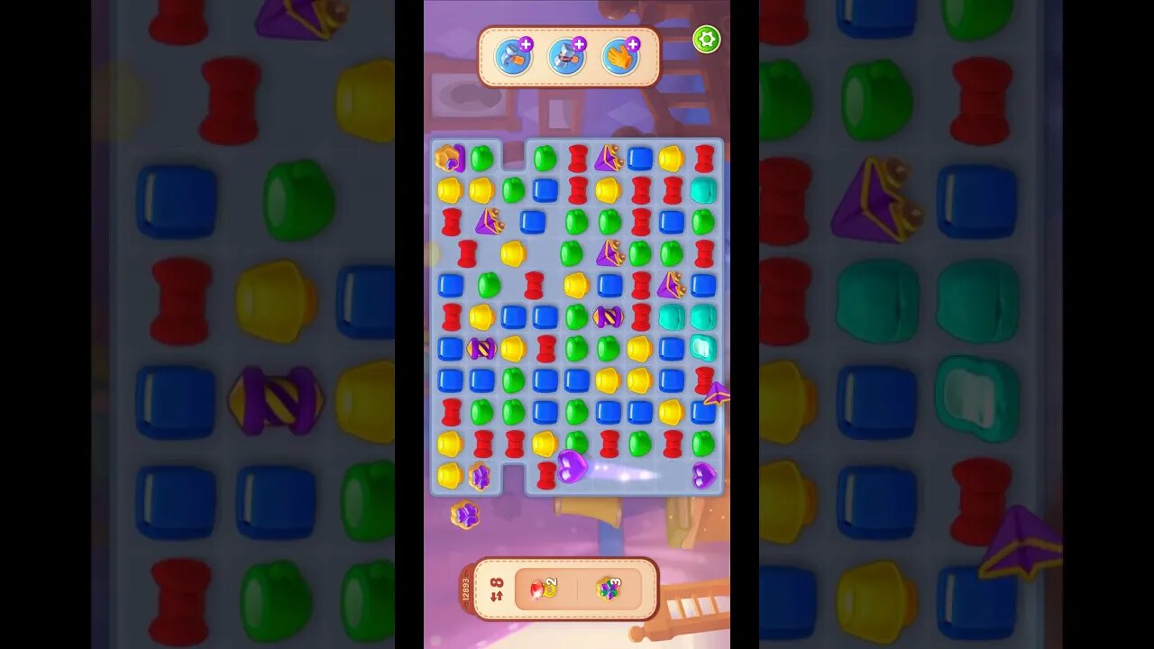 Shorts Playrix Homescapes Gameplay Walkthrough Level 12893-040