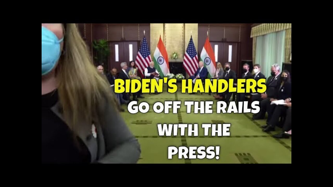 Biden’s Handlers OFF THE RAILS Again!