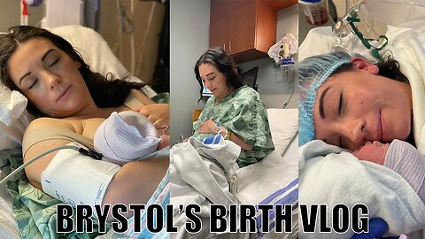 birth vlog: having my 3rd c section, emotional baby delivery, what it is like having a c section