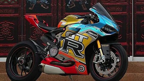 Behind Motorcycle Racing Scenes