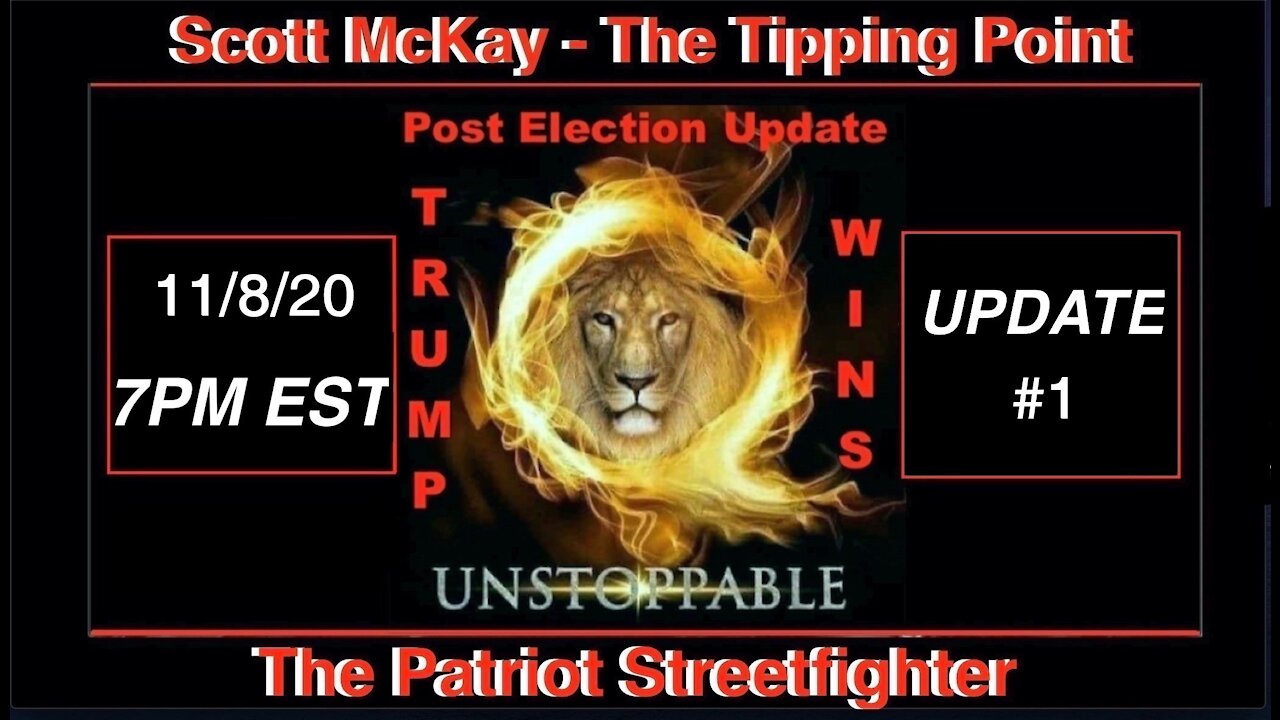 11.8.20 Post Election Update #1 US Military 2020 Election Sting Operation