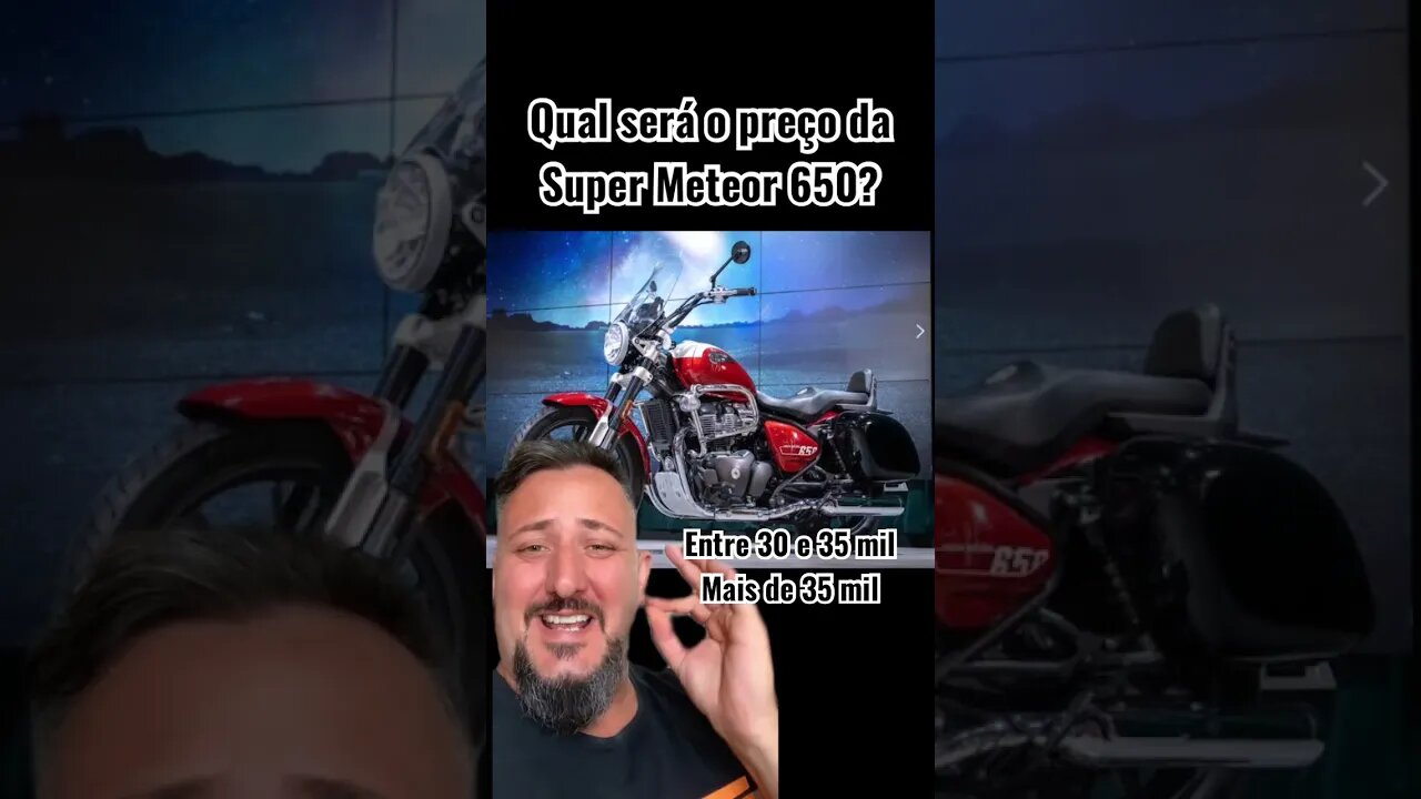 Qual será o preço da nova Super Meteor 650? #shorts