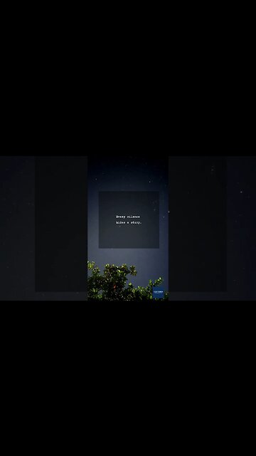 Story | #shorts #clutteredthoughts #story #silence