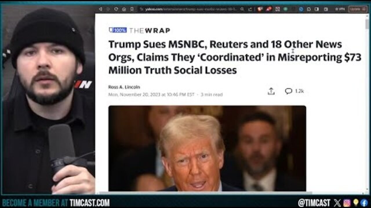 TRUMP & ELON MUSK DECLARE WAR WITH HUGE LAWSUITS, GOVERNMENT EXPOSED COLLUDING WITH PRESS & BIG TE..