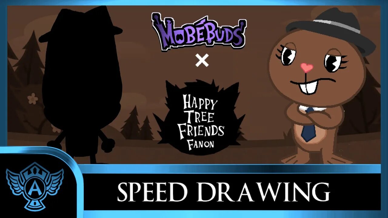 Speed Drawing: Happy Tree Friends Fanon - Jazz | Mobebuds Style