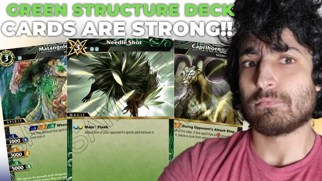 Reviewing Battle Spirits Saga Green Structure Deck Part 2