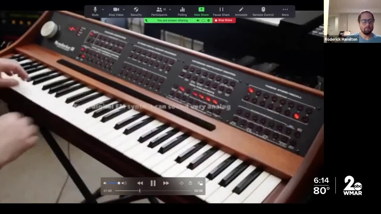 Virtual studio connects Baltimore City music students during pandemic