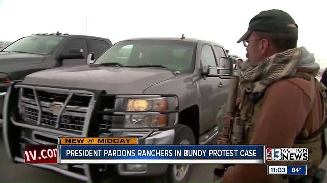 President Trump pardons ranchers in case that sparked Bundy protest