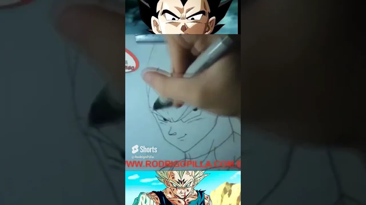 Vegeta DBZ - Speed Art