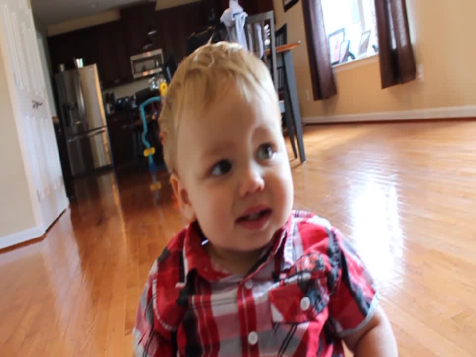 1-year-old Boy *REALLY* Believes He Is 6-years-old (LOL!)