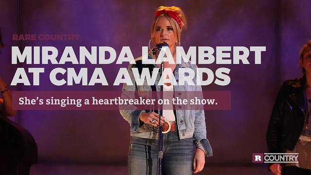 Miranda Lambert at CMA Awards | Rare Country