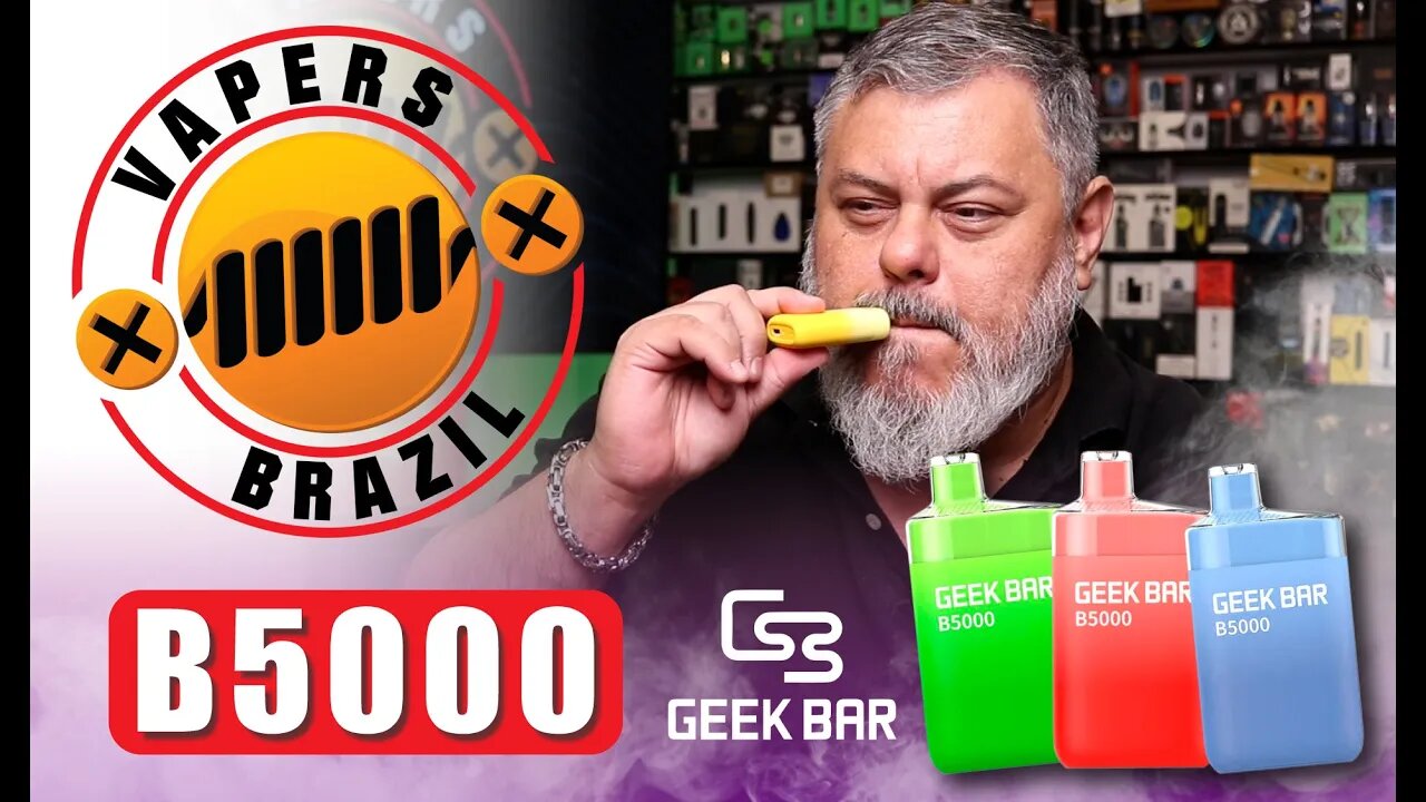 GeekBar B5000 - O Pod Descartável de 5000 Puffs da Geekvape #geekbar b5000