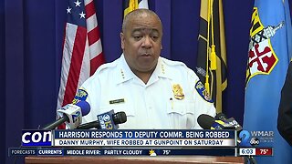 Commissioner Harrison responds to Deputy Commr. being robbed