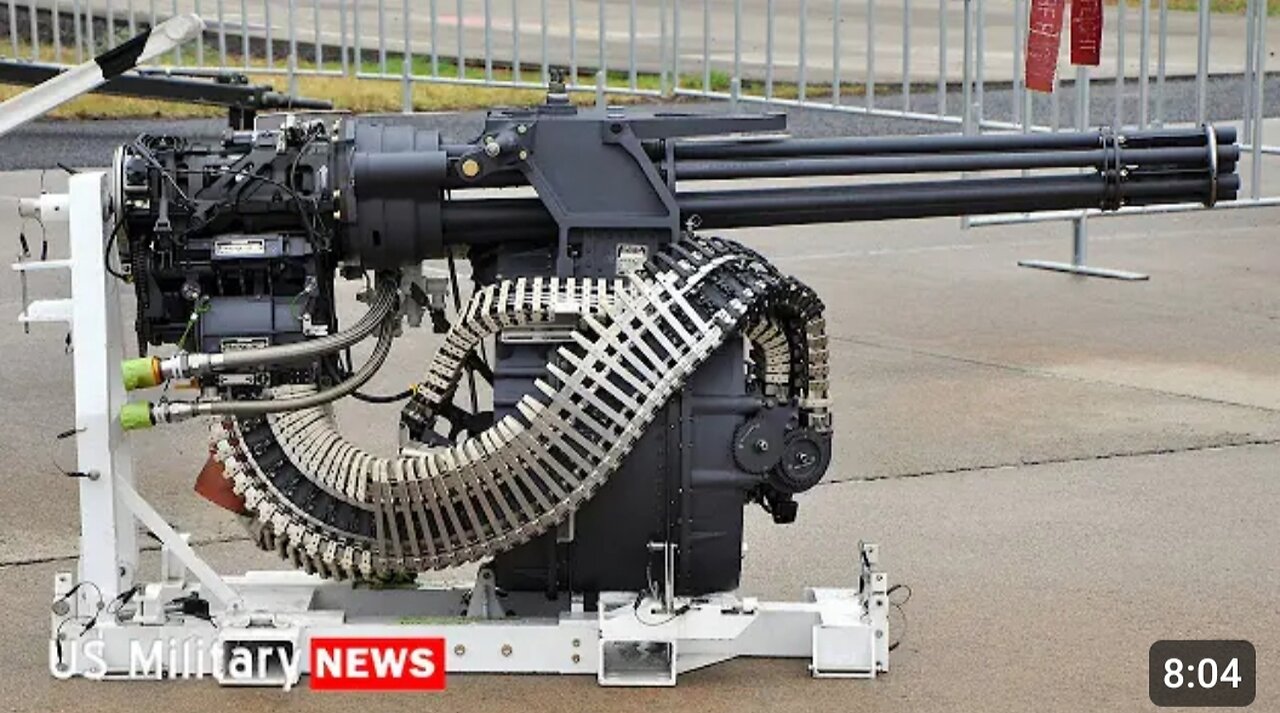 The M61 Vulcan is a Gatling Gun on Steroids