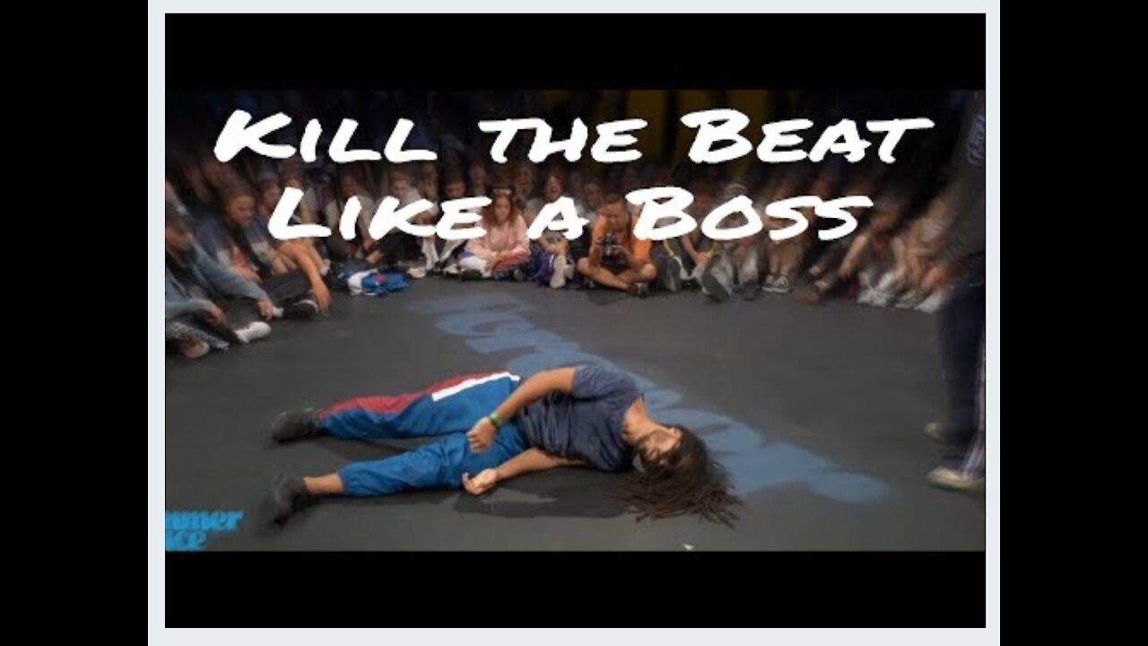 When Dancers Kill the Beat Like a Boss in Dance Battles