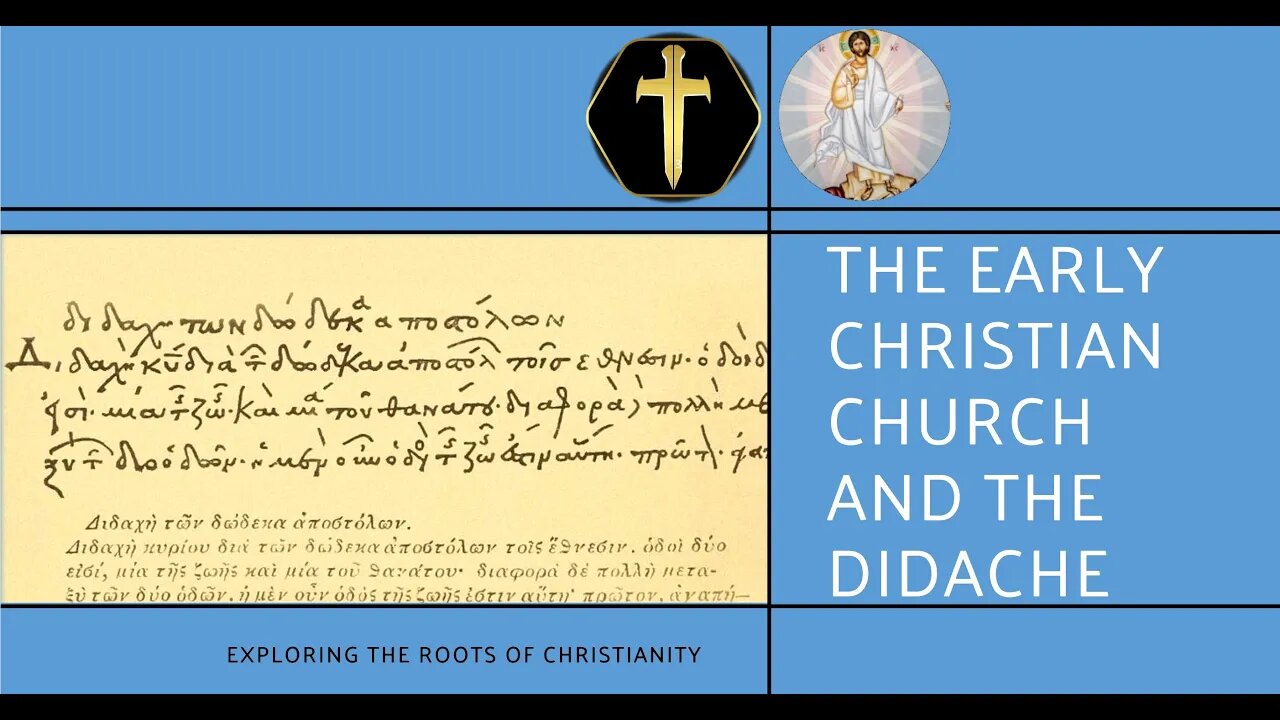 The Didache and the 1st Century Church pt1, with Sam Shamoun