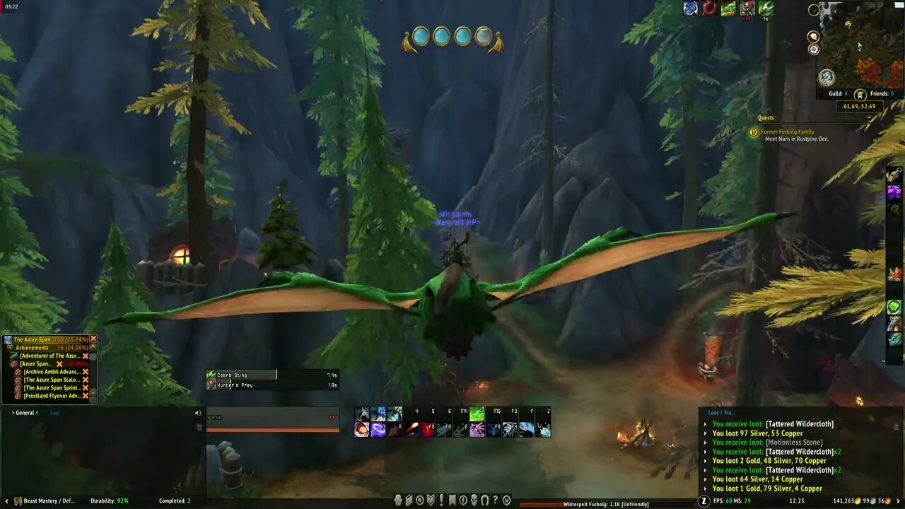 World of Warcraft Dragonflight Former Furbolg Family