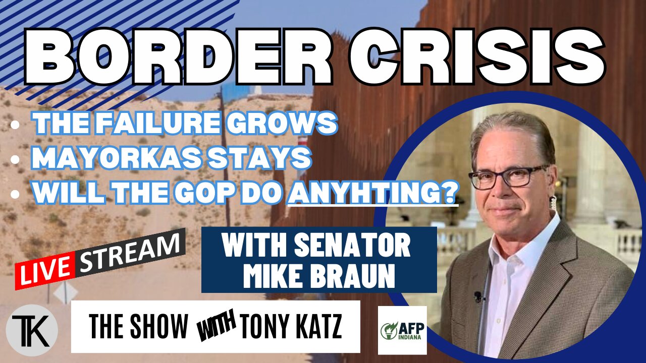 New Day. Same Border Crisis. Sen. Mike Braun Reports on the Stalemate in Congress