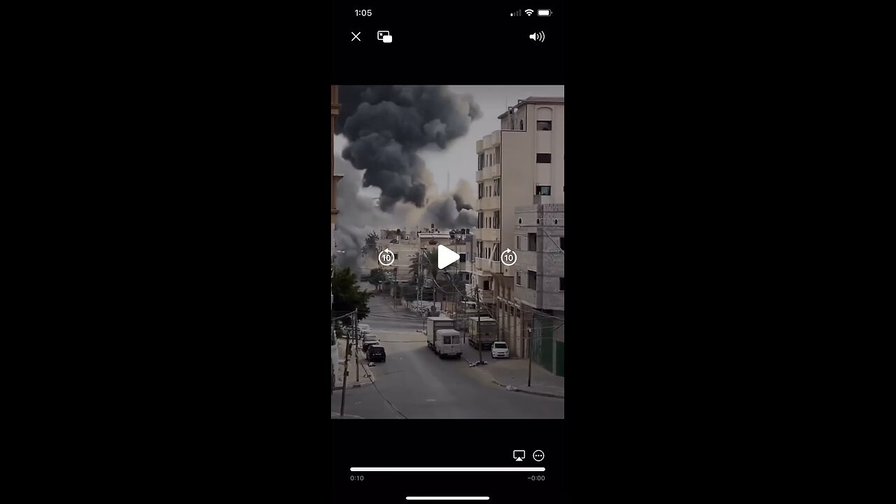 Israel Bombing Residential Building