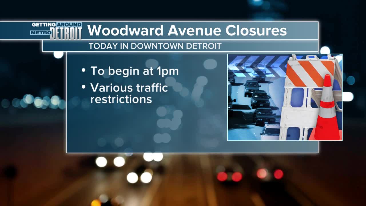 Street closures in Detroit for Turkey Trot, Thanksgiving Parade & Lions game
