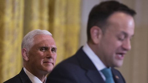 Mike Pence Reportedly Asked For A Closed Event With Ireland's PM