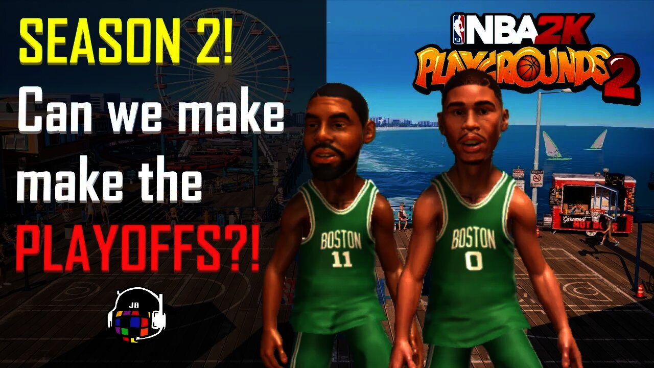 Season 2! Can we make the PLAYOFFS?! (NBA 2K Playgrounds 2)