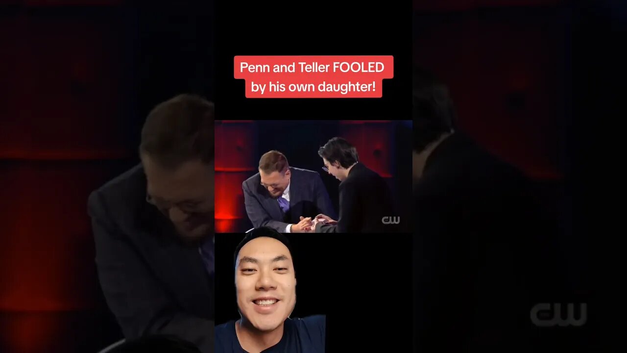 Penn and Teller FOOLED by his own DAUGHTER!? (Reaction)