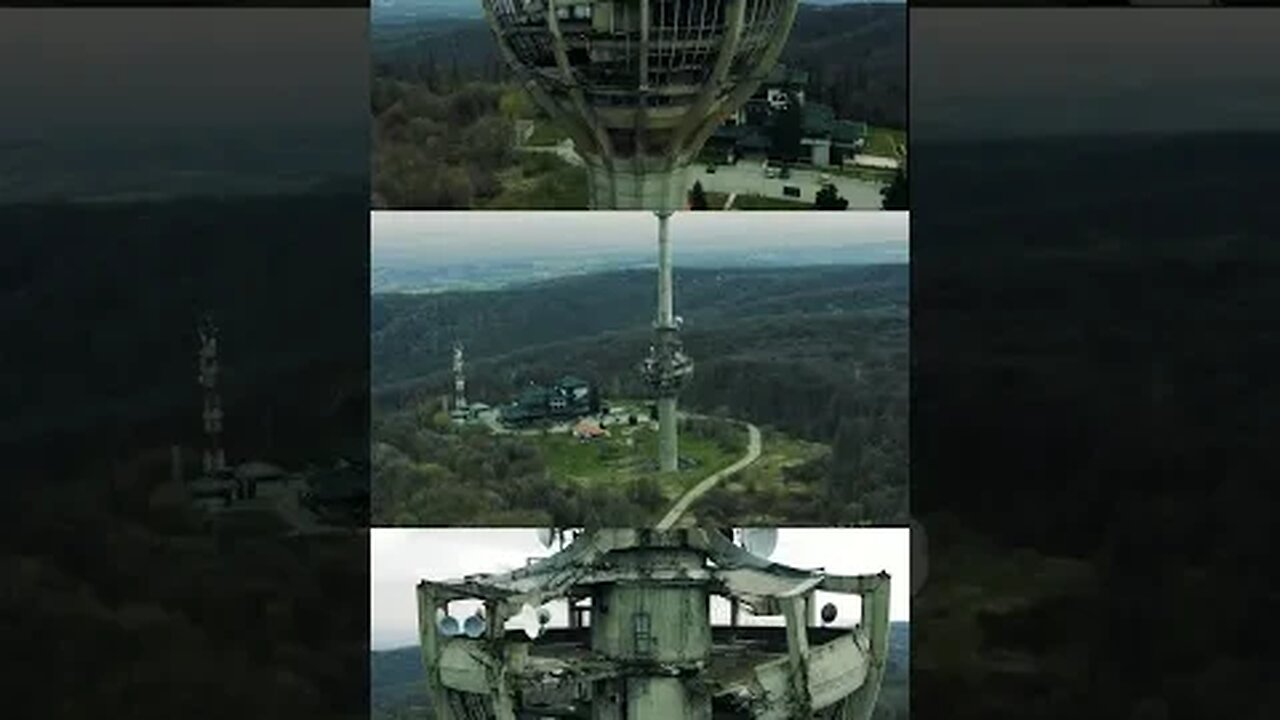 Bombed tower