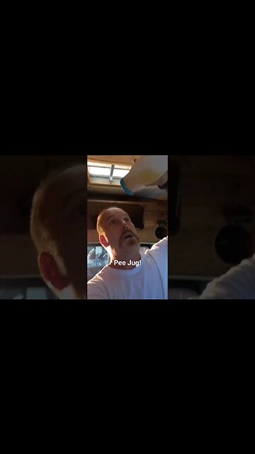 Van Build....go me a pee Jug. #vanlife #shorts