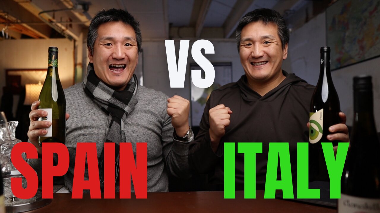 SPANISH vs ITALIAN White WINE Challenge!!!