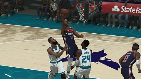 NBA 2K24: Washington vs Charlotte (4th Qtr)