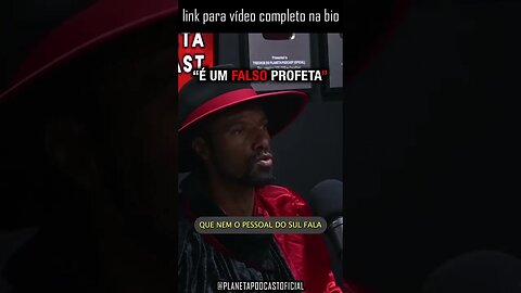 “ESSE É UM DOENTE MENTAL” (INRI CRISTO) com Toninho do Diabo | Planeta Podcast #shorts