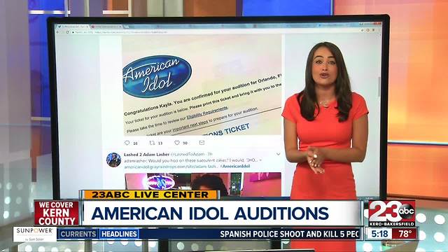 American Idol Auditions in Oakland