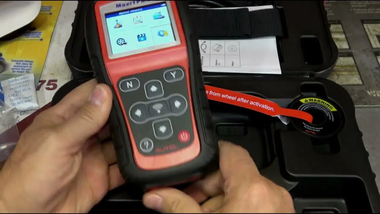 Autel Tire TPMS Programming Tool. TPMS Tools are getting to be a necessary investment.