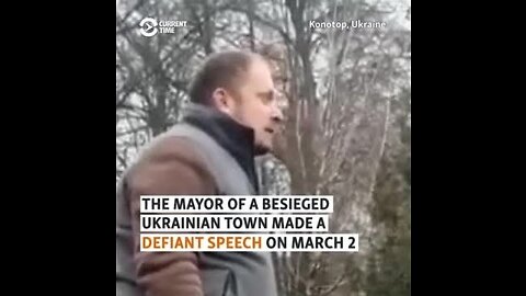 Ukrainian Mayor Asks Besieged Residents 'Who Wants To Fight-'