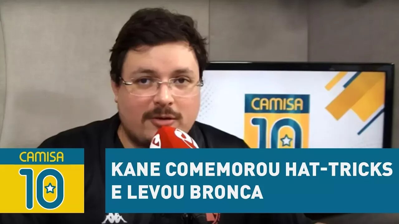 Puxão de orelha! Kane comemorou HAT-TRICKS e levou BRONCA da esposa