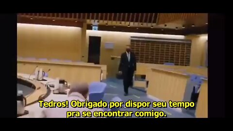 Tedros? Como pode você não se vacinou? Surprise!!!