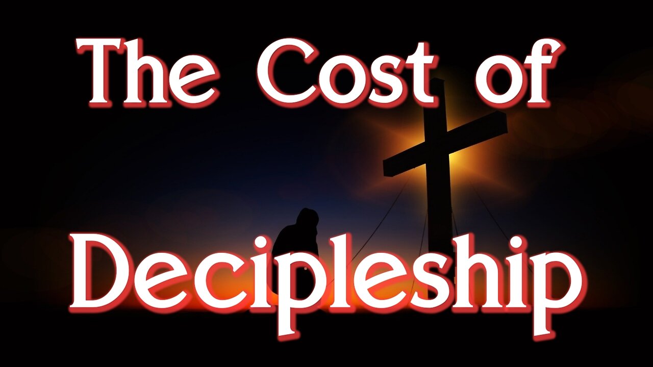 November 8 (Year 2)-Should we consider it before becoming disciples? Tiffany Root & Kirk VandeGuchte