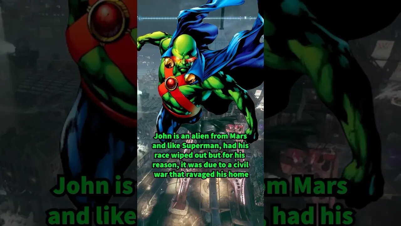 Martian Manhunter in Batman Arkham Knight #shorts