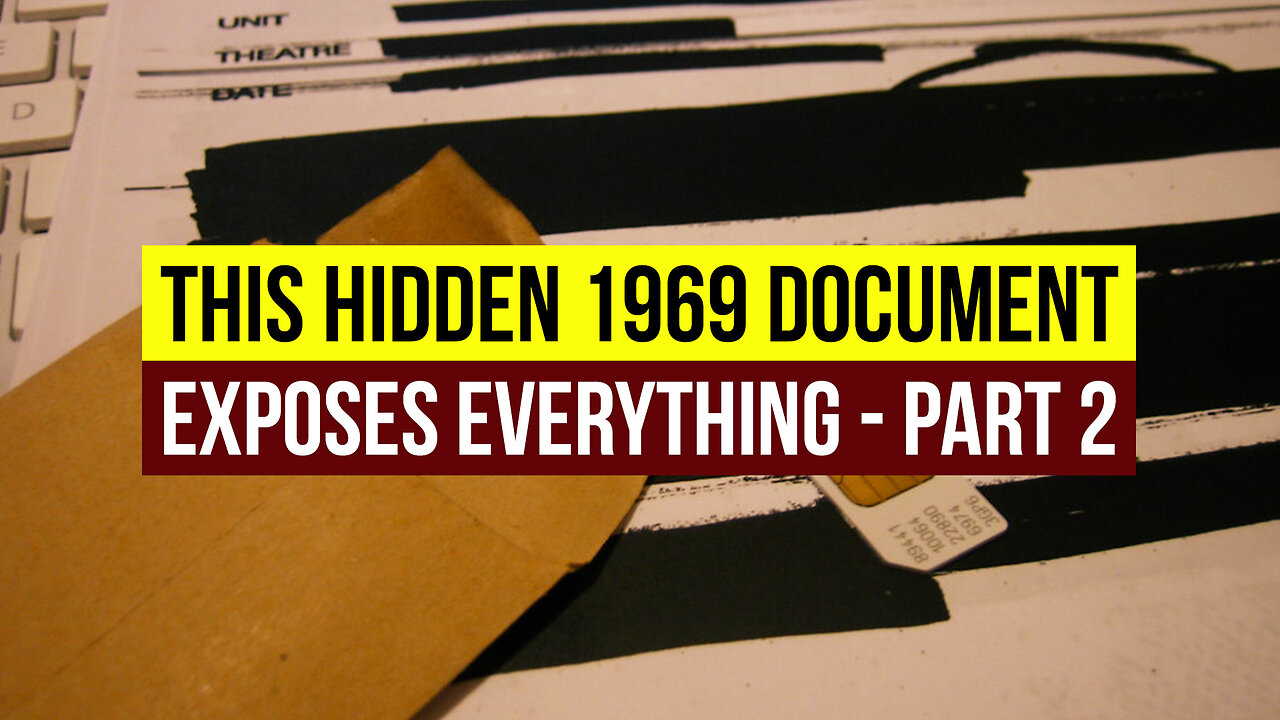 This Hidden 1969 Document Exposes Everything - Part 2