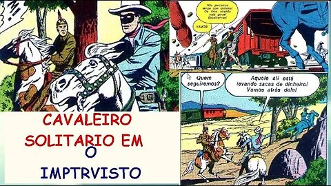 1 B LONE RANGER -ZORRO-O IMPREVISTO #gibi #comics #quadrinhos #hitorieta #museusogibi